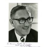 KISSINGER HENRY: (1924- ) American Politician & Diplomat.