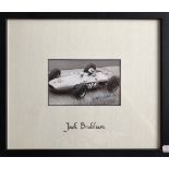 BRABHAM JACK: (1926-2014) Australian Motor Racing Driver, Formula One World Champion 1959,