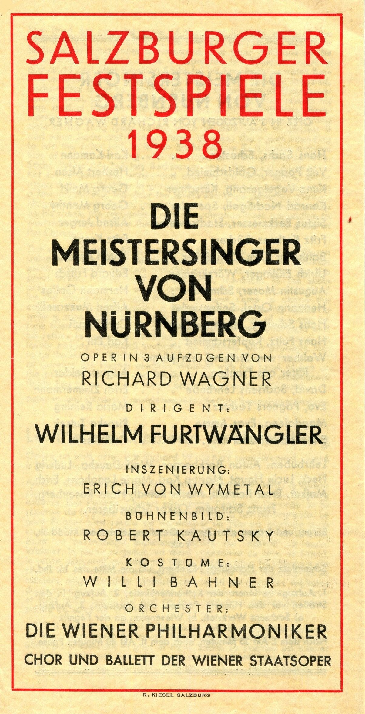 [DIE MEISTERSINGER VON NUREMBERG]: [The Master-Singers of Nuremberg],