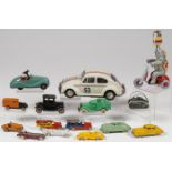 AN INTERESTING GROUP OF TOY CARS