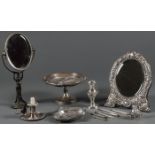 A STERLING AND SILVER PLATE GROUP