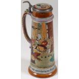 LARGE VINTAGE GERMAN STEIN