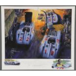 FOUR FORMULA ONE PRINTS & SIGNATURES