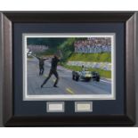 ORIGINAL FORMULA ONE PAINTING & SIGNATURES