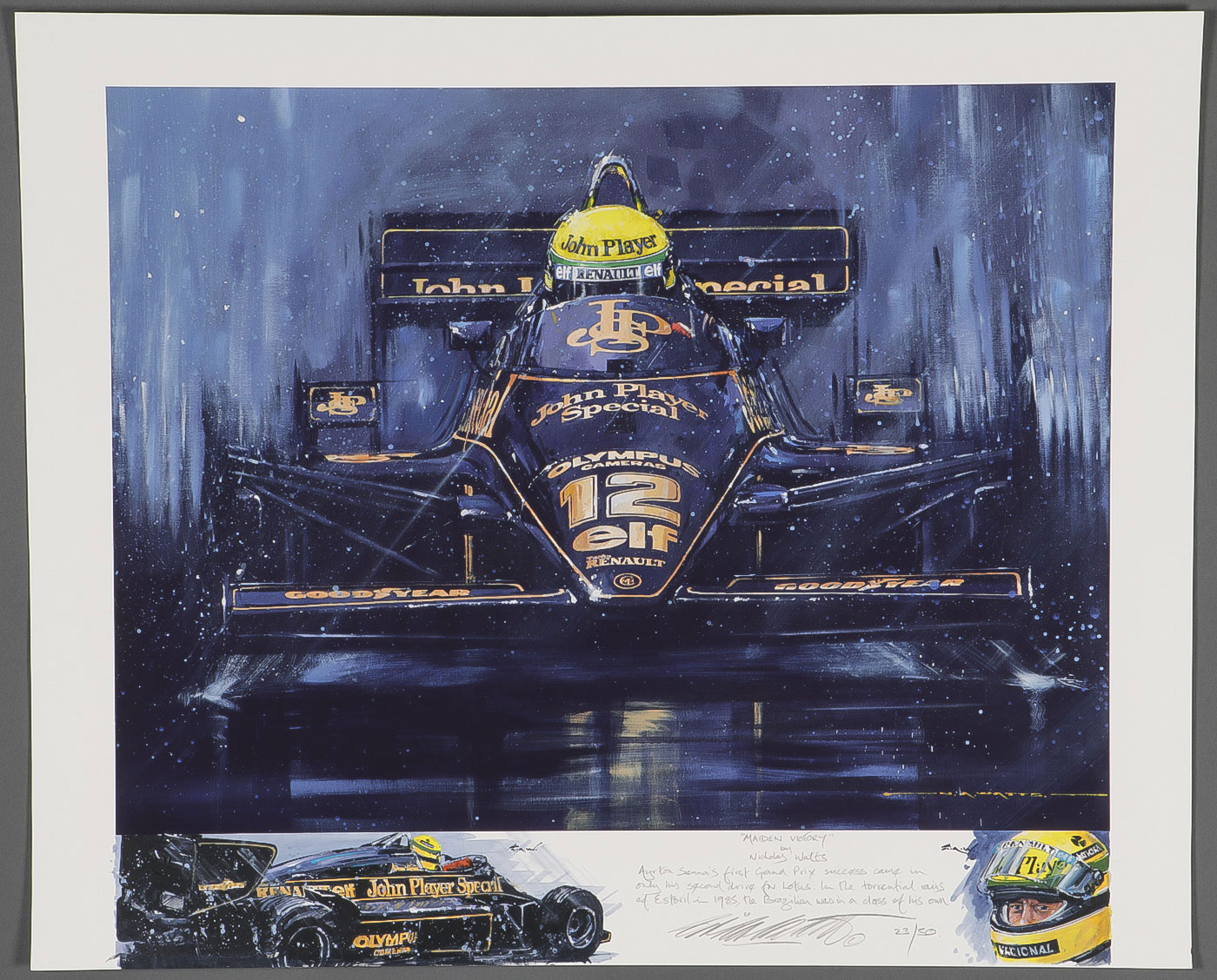 THREE FORMULA ONE PRINTS - Image 2 of 3