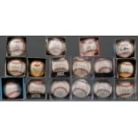 AUTOGRAPHED BASEBALL COLLECTION