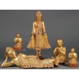 AN INTERESTING GROUP OF BUDDHA FIGURES