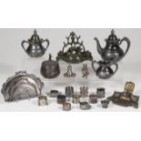 VICTORIAN SILVER PLATE & MORE