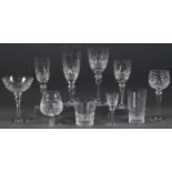 129 PIECE ROGASKA GALLIA CRYSTAL STEMWARE SET