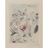 SIGNED LOUIS ICART ETCHING