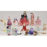 16 ROYAL DOULTON FIGURINES