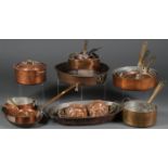 FRENCH COPPER COOKING PANS