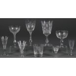 90 PIECES OF CRYSTAL STEMWARE