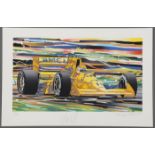 6 ORIGINAL FORMULA ONE SERIGRAPHS & SIGNATURES