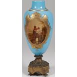 ORMOLU MOUNTED MANTEL VASE