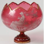 EXCEPTIONAL MARY GREGORY CRANBERRY BOWL