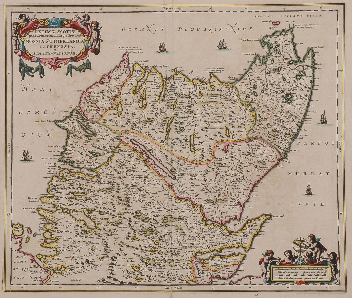 EARLY MAPS OF ENGLAND, IRELAND, & SCOTLAND 17TH-18TH C - Image 2 of 8