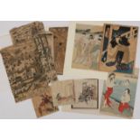 GROUP OF 44 JAPANESE WOODBLOCK PRINTS