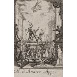 17TH C ETCHINGS LES PETITS APOTRES BY CALLOT