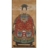 CHINESE ANCESTERAL PAINTINGS, 19TH CENTURY