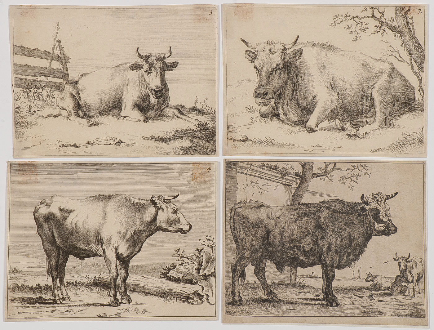 SEVEN DUTCH OLD MASTER PRINTS 17TH CENTURY