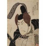 TWO JAPANESE WOODBLOCK PRINTS CIRCA 1820