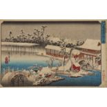 JAPANESE WOODBLOCK PRINTS, HIROSHIGE & MORE