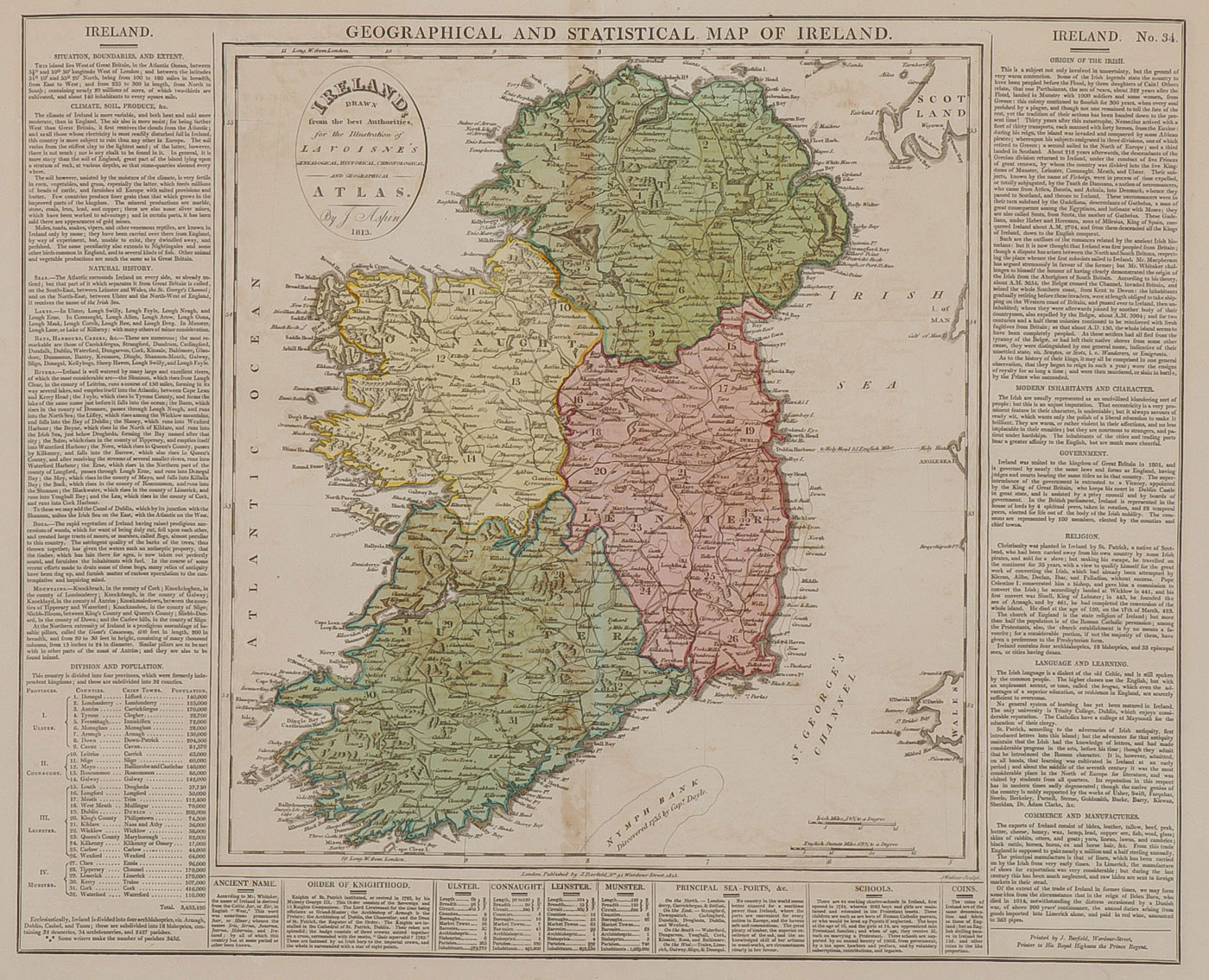 EARLY MAPS OF ENGLAND, IRELAND, & SCOTLAND 17TH-18TH C - Image 5 of 8