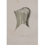 MEDIEVAL HEAD ARMOR COLORED PRINTS