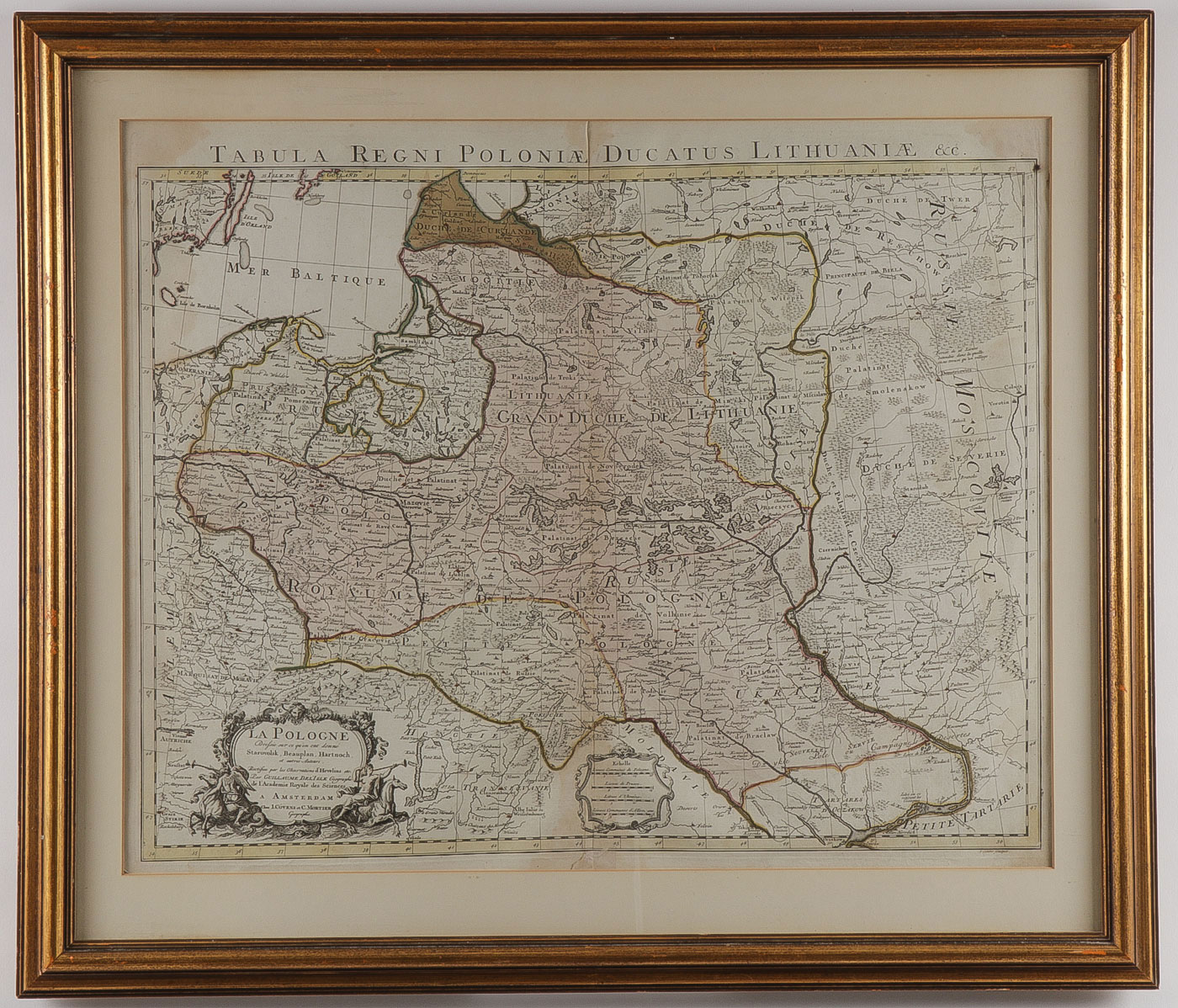 THREE 18TH CENTURY MAPS OF RUSSIA AND POLAND - Image 6 of 6