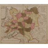 FOUR 18TH CENTURY MAPS OF RUSSIA AND HUNGARY