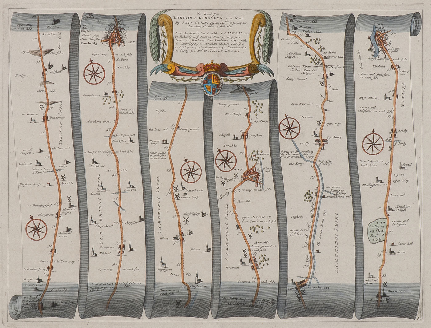 EARLY MAPS OF ENGLAND, IRELAND, & SCOTLAND 17TH-18TH C