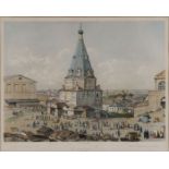 11 HAND COLORED VIEWS OF RUSSIA TURNERELLI C 1850