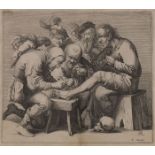 RARE 17TH CENTURY DUTCH ETCHING DOCTOR