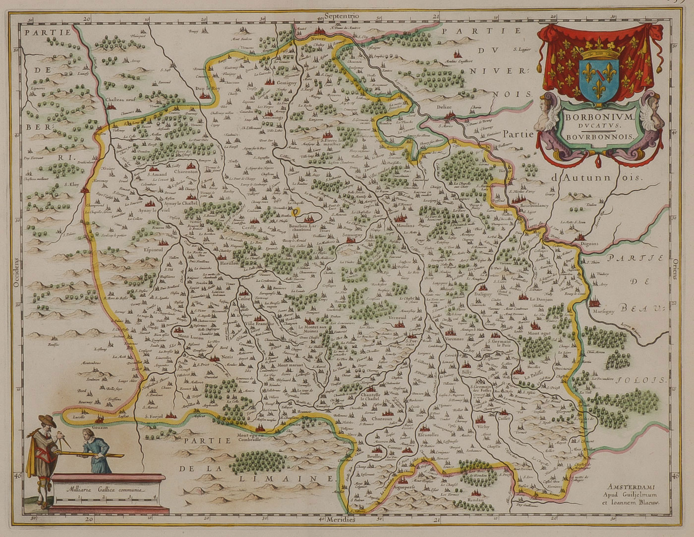 SEVEN VINTAGE EUROPEAN MAPS C. 1640- - Image 5 of 7
