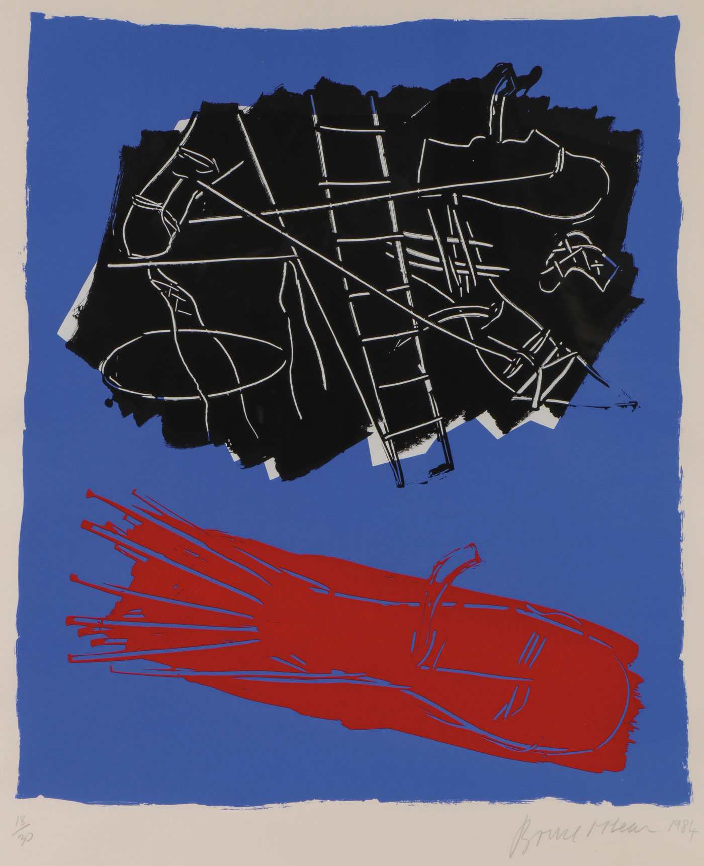 THREE BRUCE MCLEAN SIGNED WORKS - Image 3 of 5