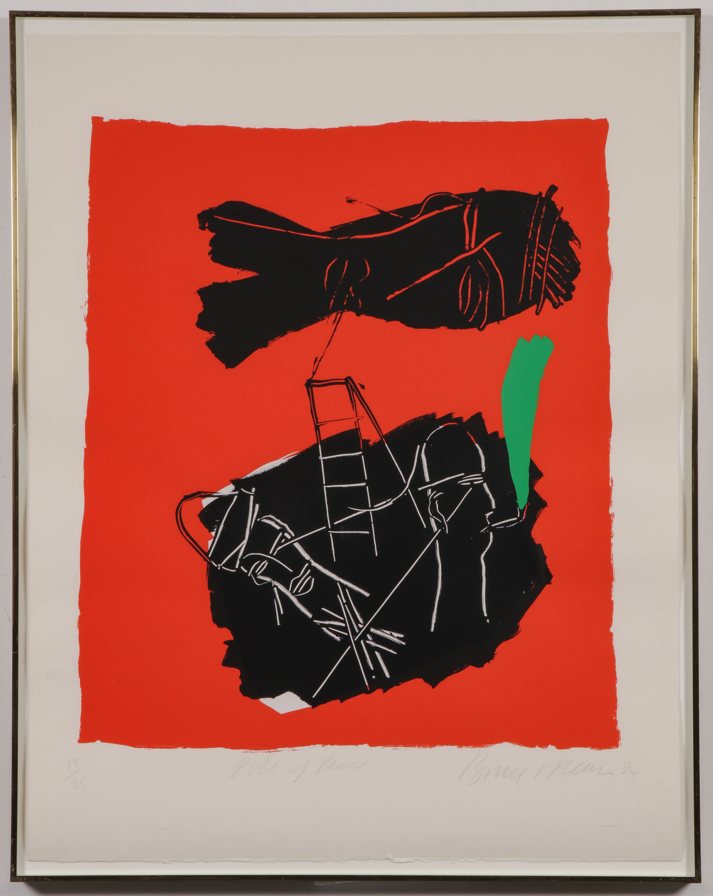 THREE BRUCE MCLEAN SIGNED WORKS - Image 4 of 5