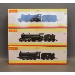 A Hornby OO Gauge Early BR Class Q6 63443R3425 within original box, together with two other Hornby