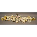 A Small Collection of Crested China to include Goss, together with a small collection of ceramics