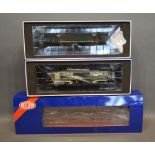 A Heljan Locomotive Beyer Garratt 47996, heavily weathered, within original box, together with two