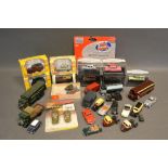 A Small Collection of Oxford 1/76th Scale Model Cars, together with a collection of other similar
