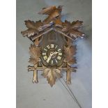 A Black Forest Cuckoo Clock, 45cm tall