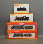 A Hornby OO Gauge Locomotive Wild Swan 60021R2615 within original box, together with three other