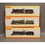 A Hornby OO Gauge BR 4-6-0 Star Class Glastonbury Abbey within original box, together with two other
