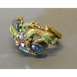 A Designer Bangle by Har in the form of a dragon
