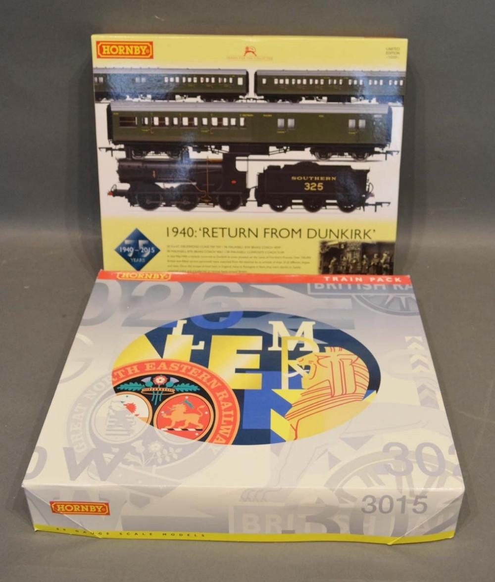 A Hornby OO Gauge Train Pack 1940 Return from Dunkirk within original box, together with another