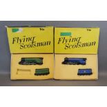 A Trix Flying Scotsman Model Locomotive Green LNER 2562 within original box, together with another