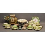 A Small Collection of Grosvenor China Teaware to include cups and saucers, teapot, cream jug,