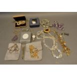 A Collection of Jewellery to include Christian Dior, a Tissot ladies wristwatch and other items