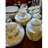 A Royal Doulton Juliet Pattern Tea and Dinner Service, together with various other teaware and a